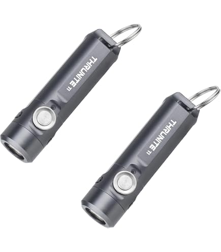 ThruNite Ti Mini Keychain Flashlight USB-C Rechargeable 650 Lumens